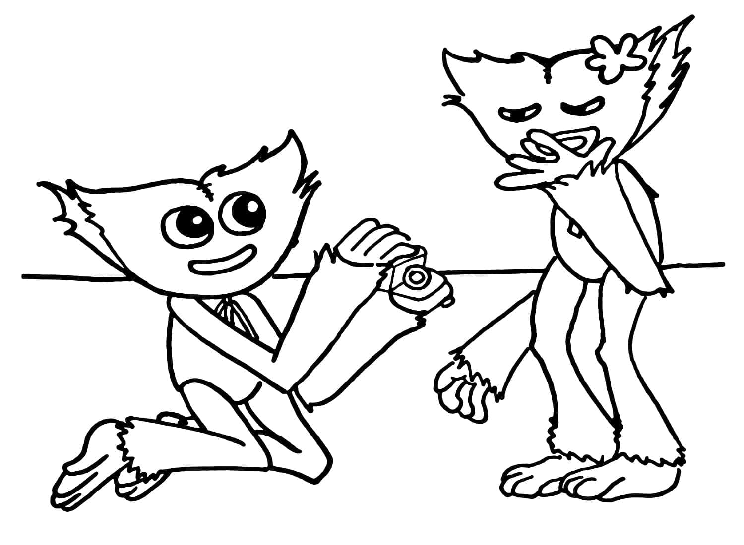 Huggy và Kissy Missy