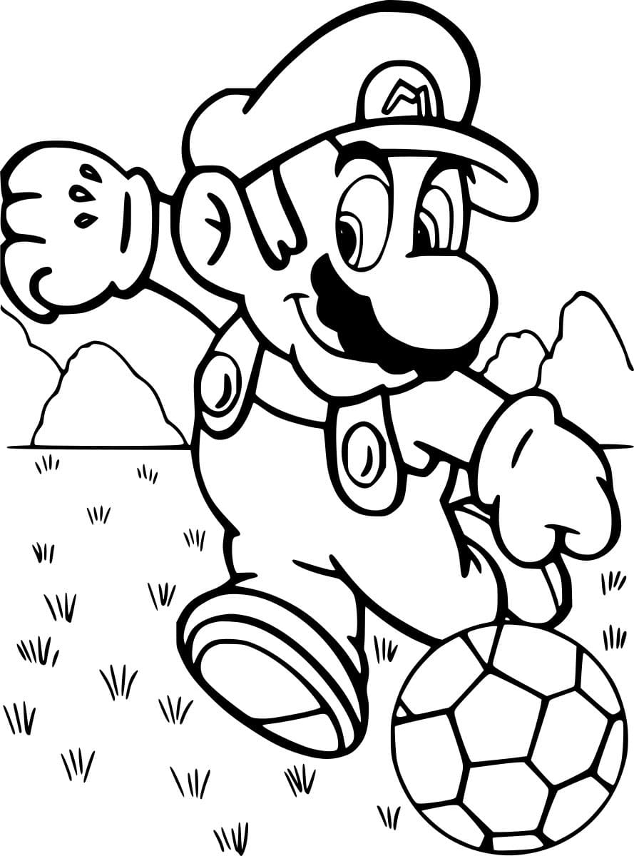 Mario Chơi Bóng Đá