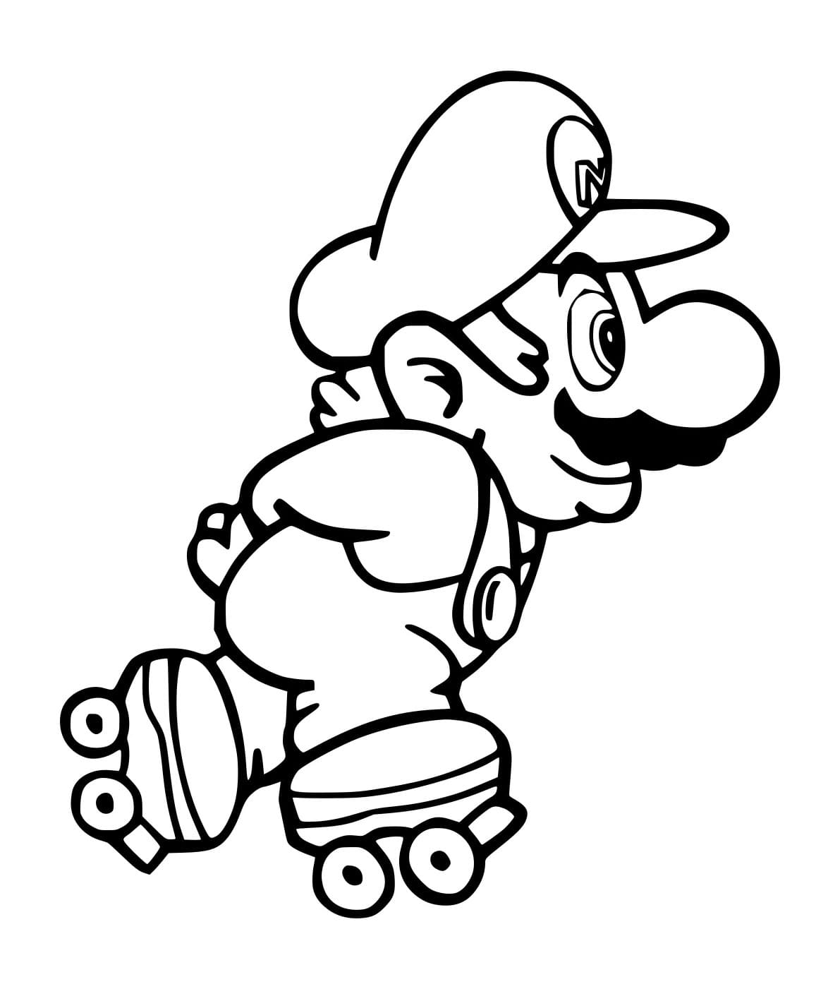 Mario Trượt Patin