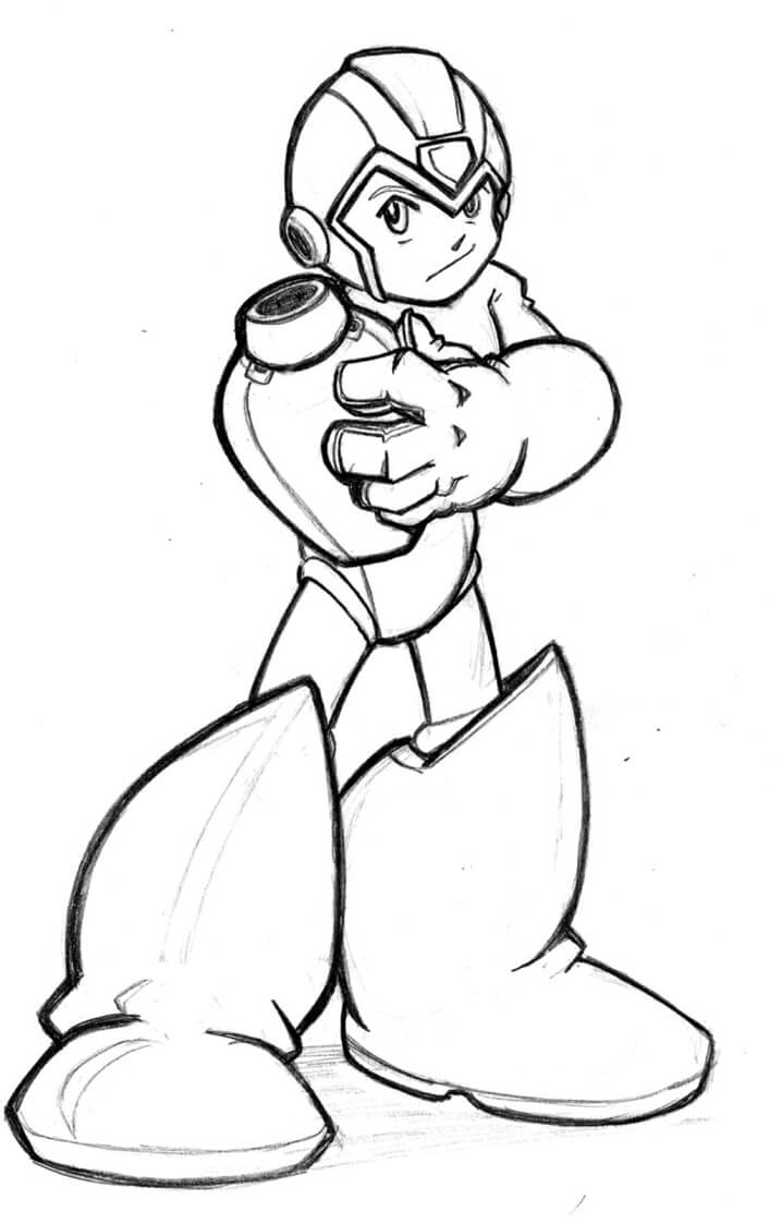 Mega Man Chuẩn Bị Chiến Đấu