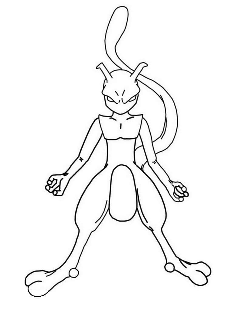 Mewtwo Pokemon Ngầu