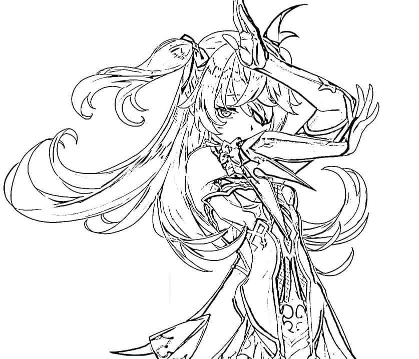 Mona Trong Genshin Impact