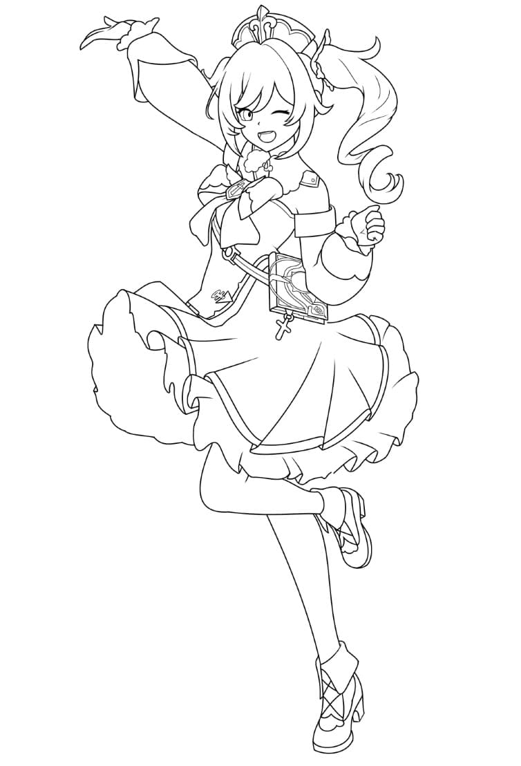 Nhân Vật Barbara Trong Genshin Impact