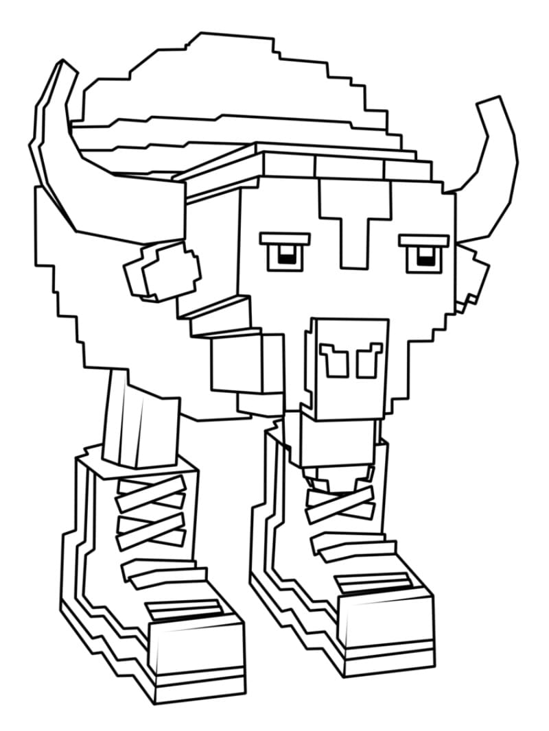 Nhân Vật Bisonte Giuppitere Steal a Brainrot