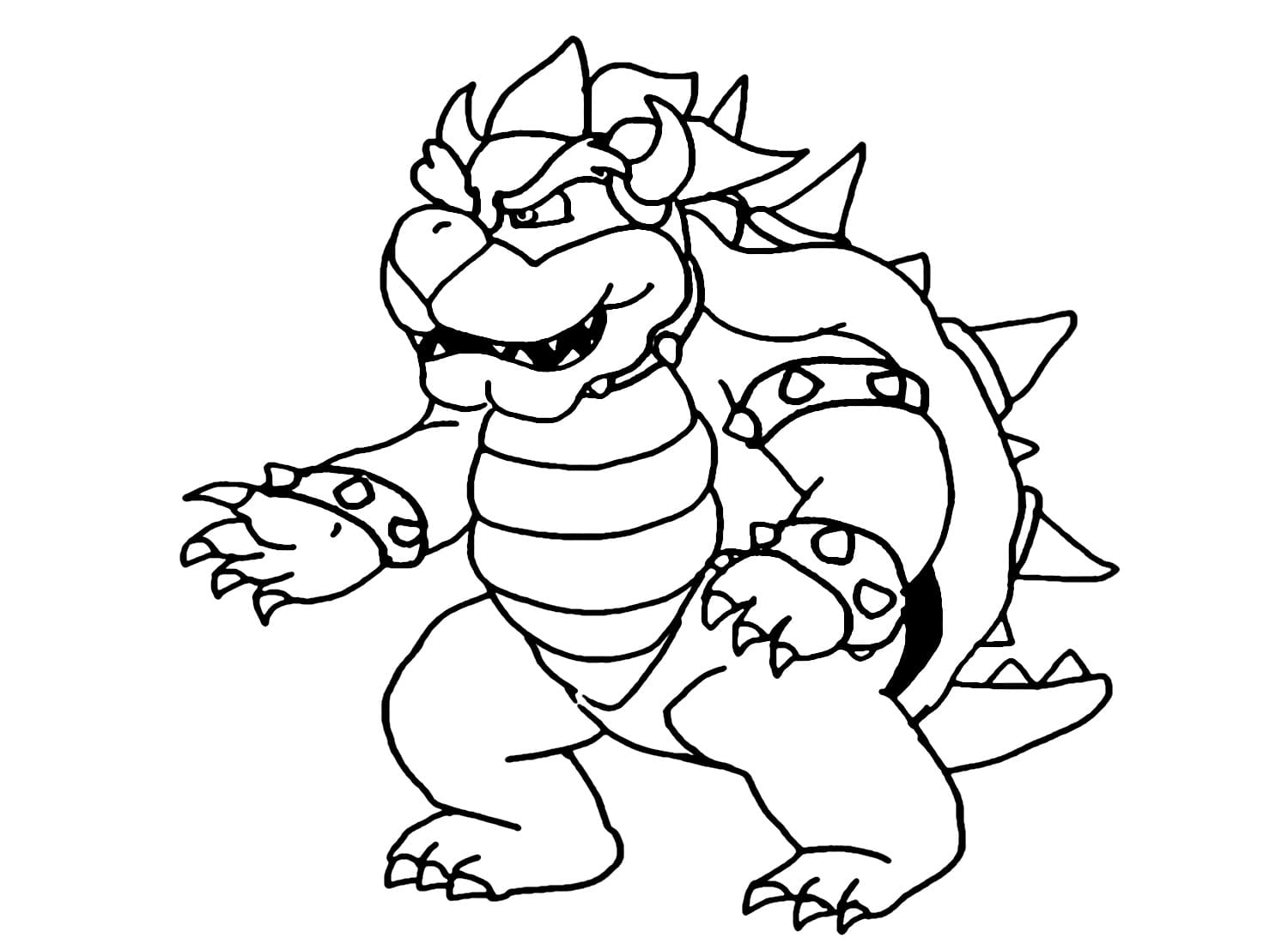 Tô Màu Bowser