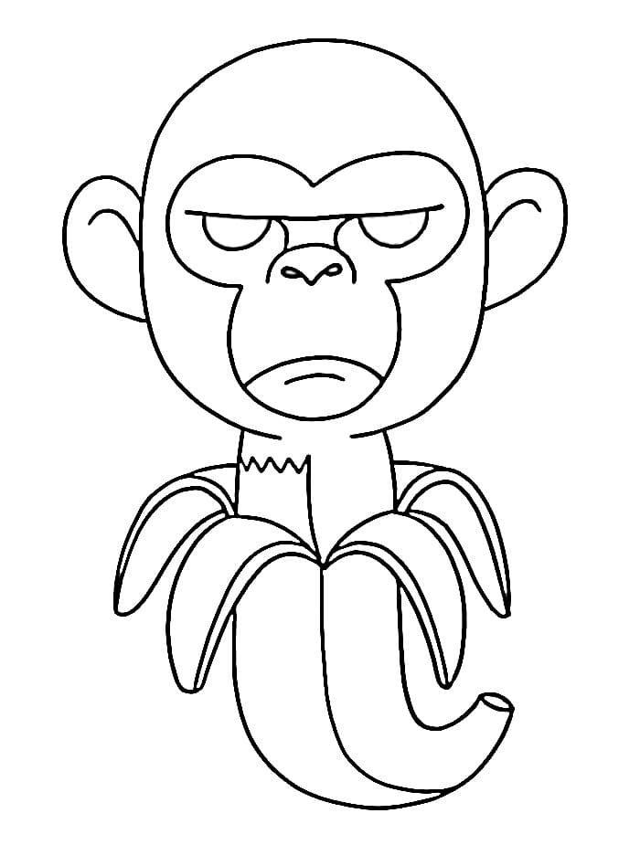 Tô Màu Chimpanzini Bananini