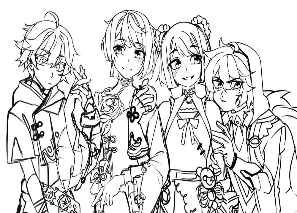 Nhân Vật Đáng Yêu Trong Genshin Impact