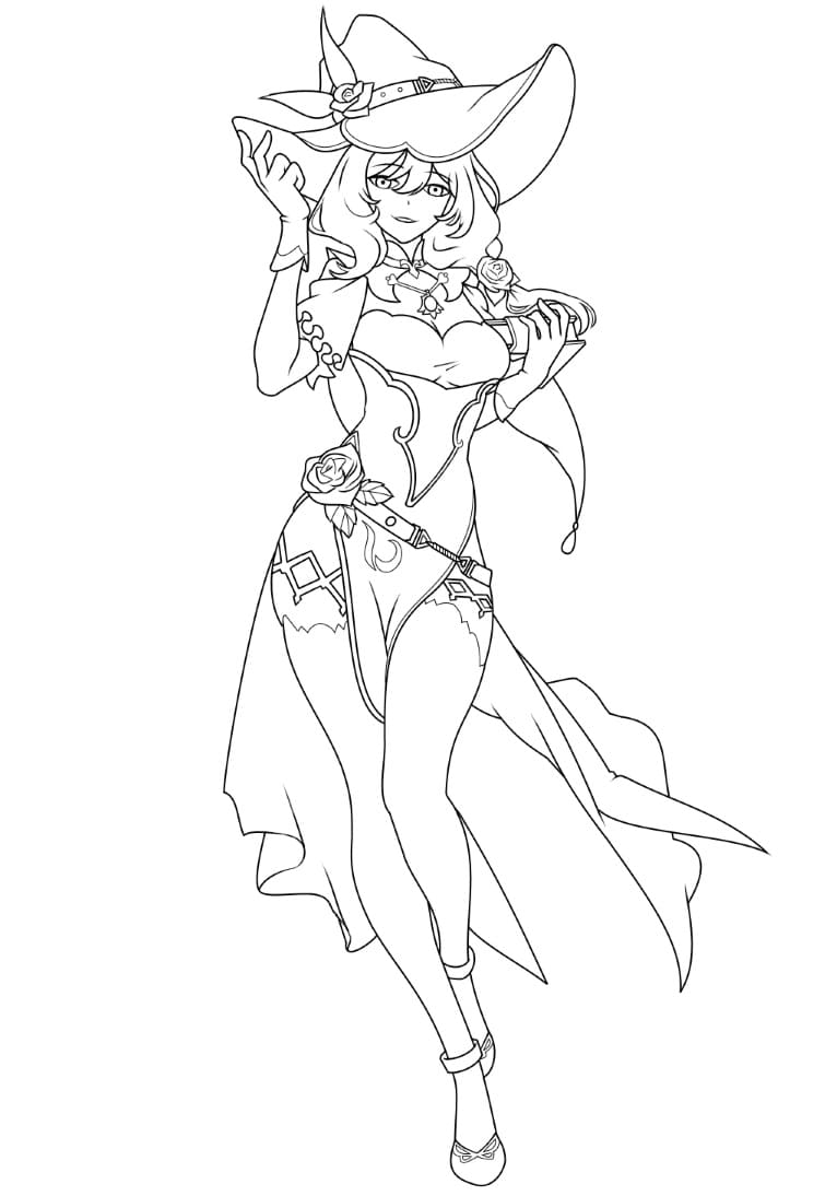 Nhân Vật Lisa Trong Genshin Impact