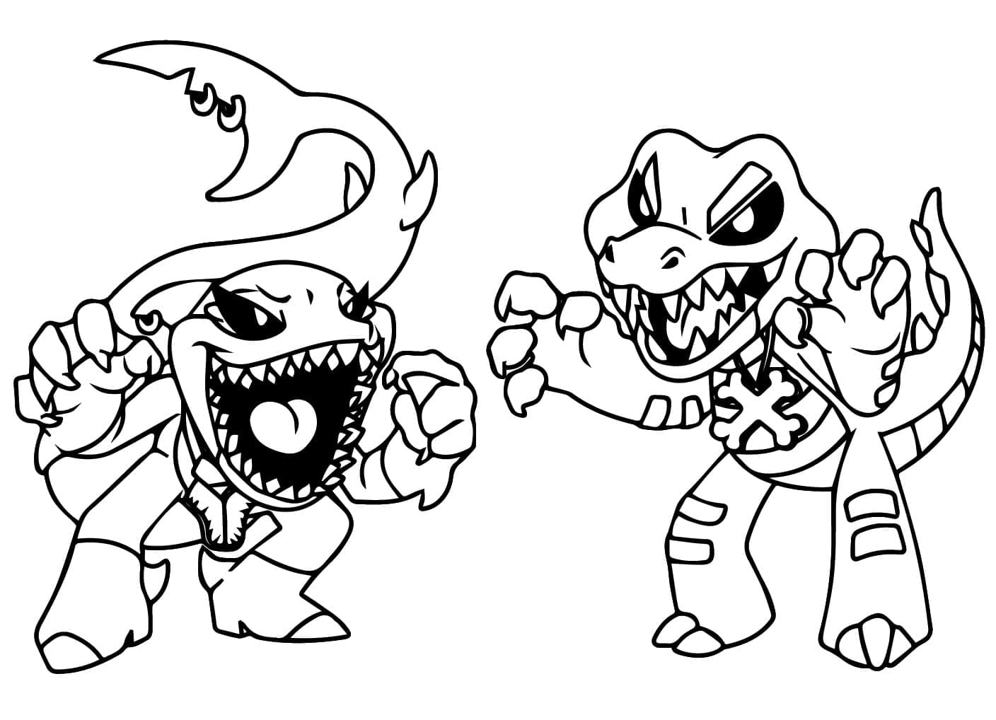 Nhân Vật Trong Game Nightmare Critters