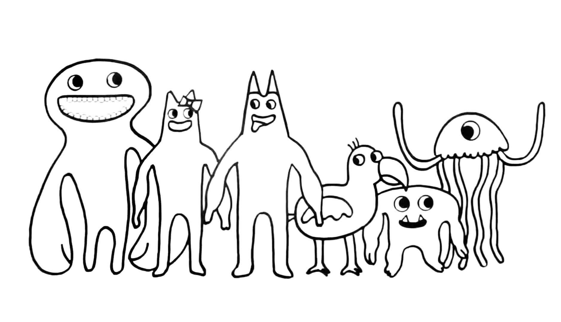 Nhân Vật Trong Garten of Banban