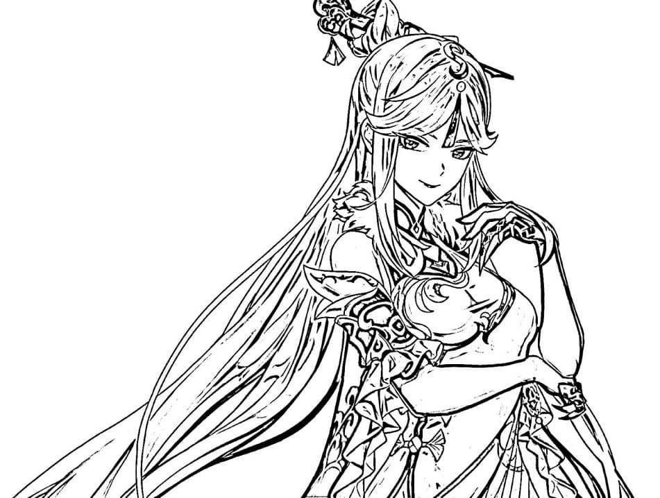 Ningguang Trong Genshin Impact