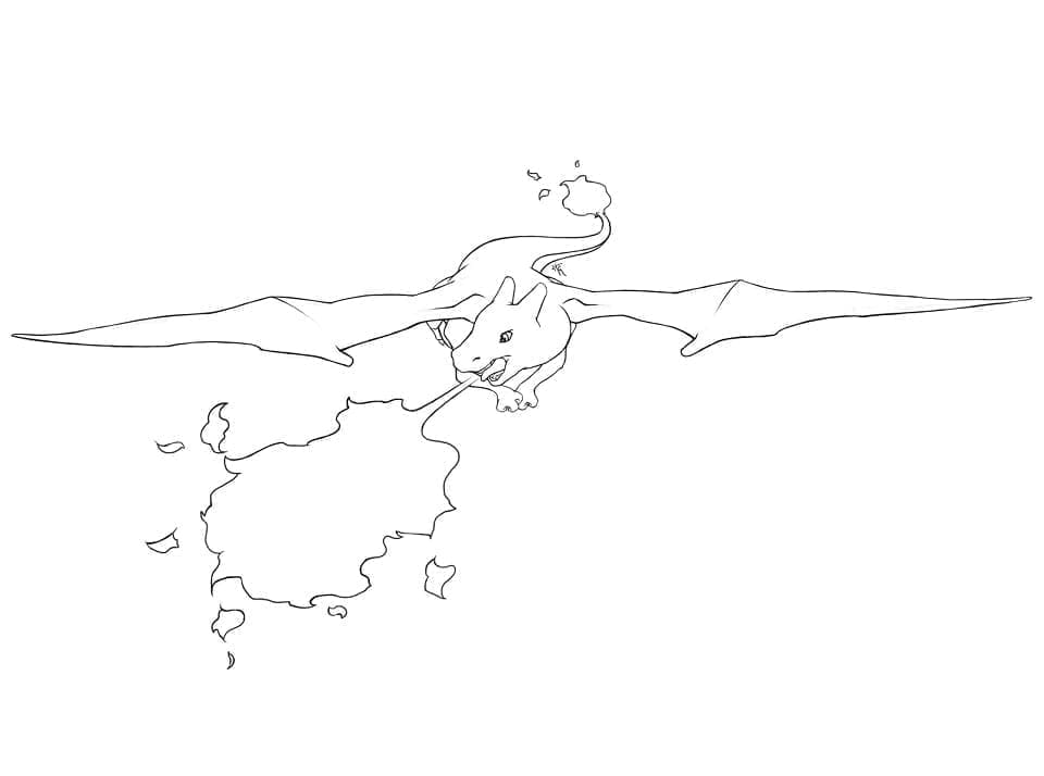 Tô Màu Charizard