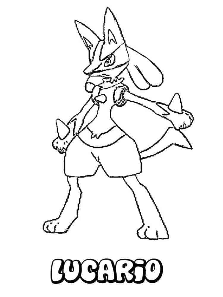Pokemon Lucario Ngầu và Đẹp