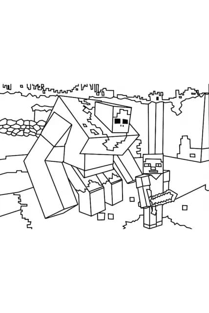 Quái Vật Khổng Lồ Trong Minecraft