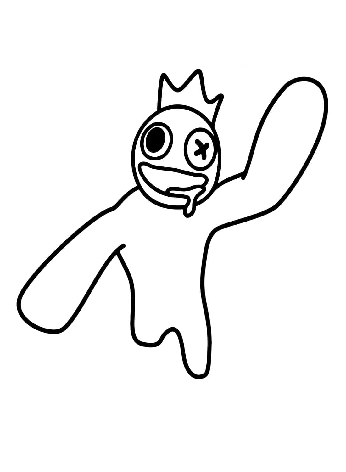 Rainbow Friends Blue