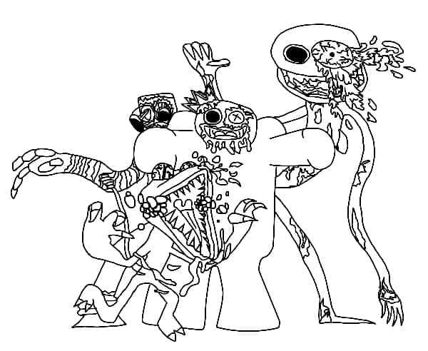 Rainbow Friends Game Đáng Sợ