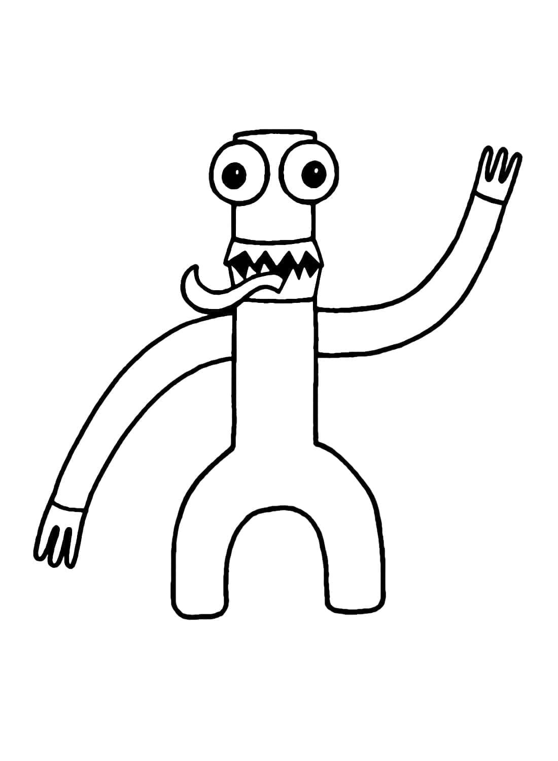 Rainbow Friends Green