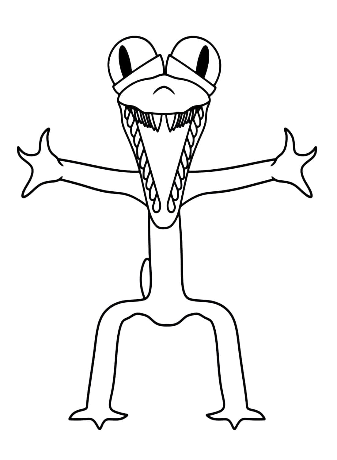 Rainbow Friends Orange