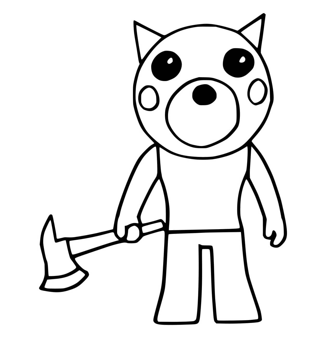 Roblox Con Lợn Cầm Rìu