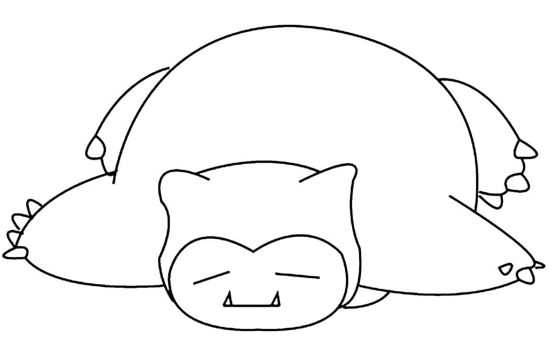 Snorlax Lười Biếng