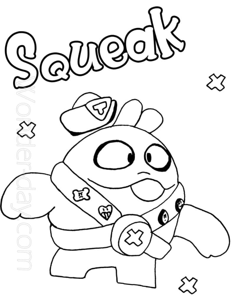 Squeak Trong Brawl Stars