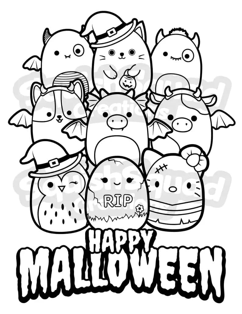 Squishmallows Halloween