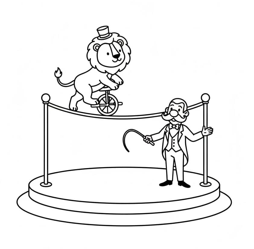 Sư Tử Đi Trên Dây