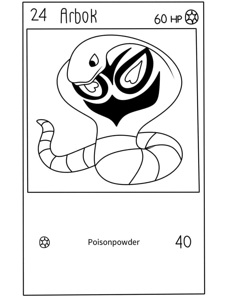 Thẻ Pokemon Arbok