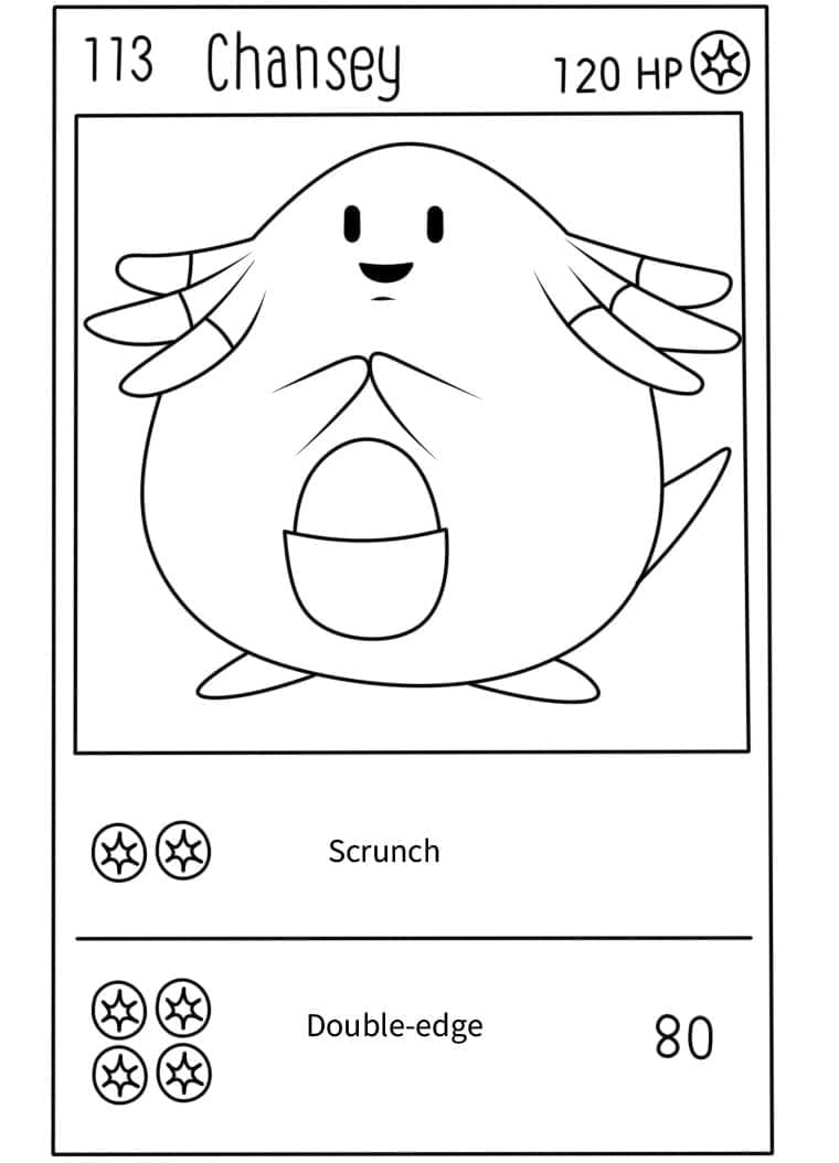 Thẻ Pokemon Chansey
