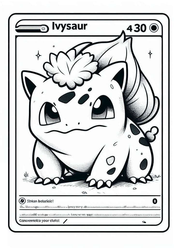 Thẻ Pokemon Ivysaur