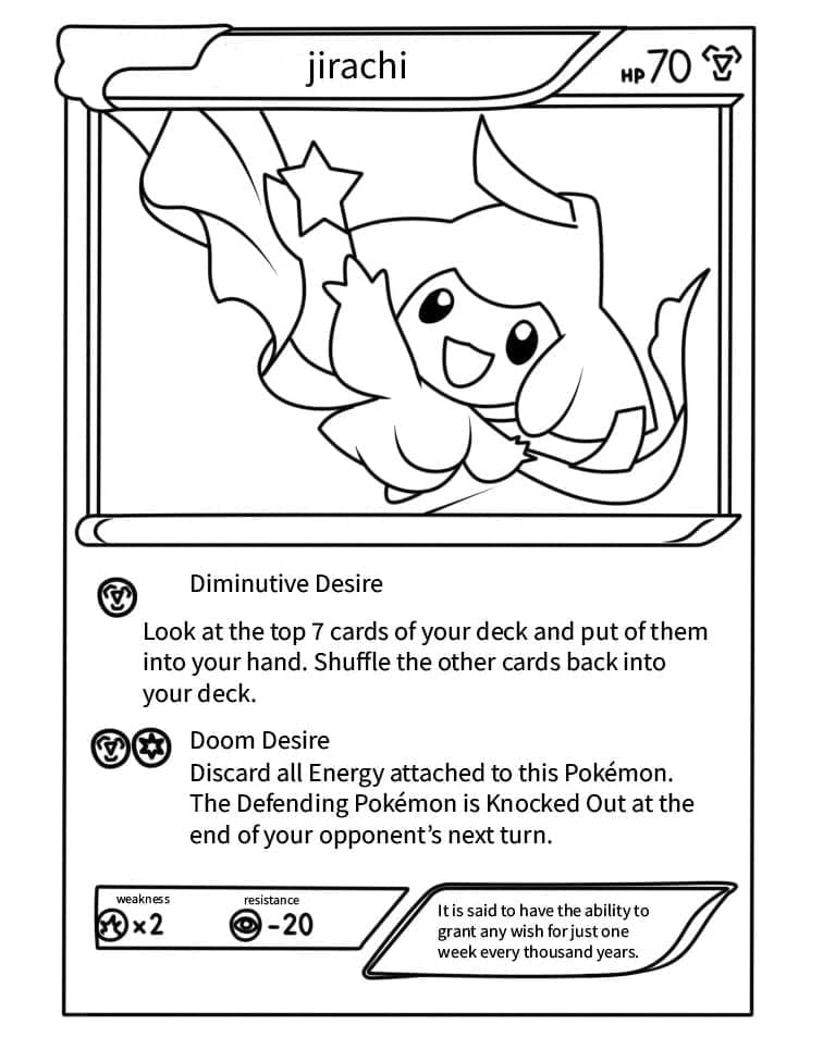 Thẻ Pokemon Jirachi