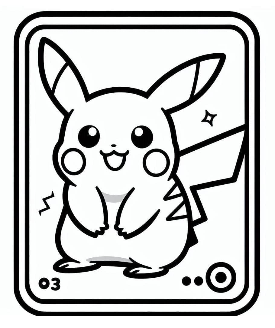 Thẻ Pokemon Pikachu