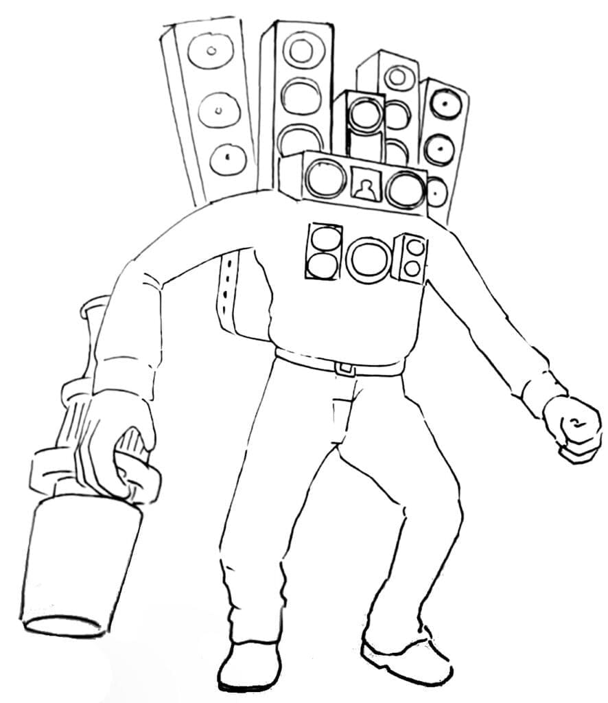 Titan Speakerman Trong Skibidi Toilet