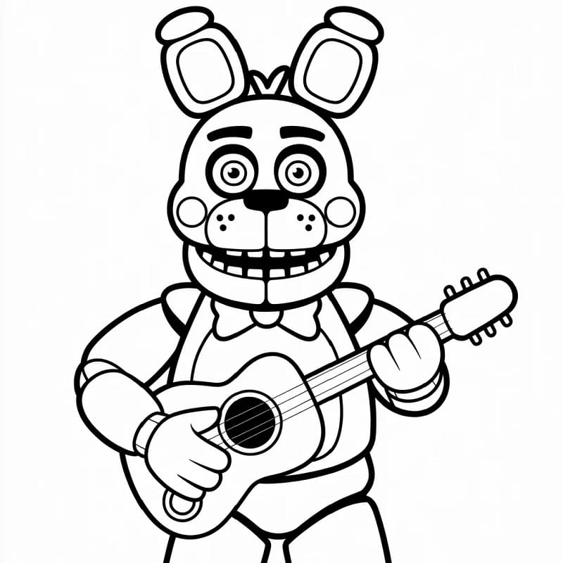 Toy Bonnie Chơi Đàn