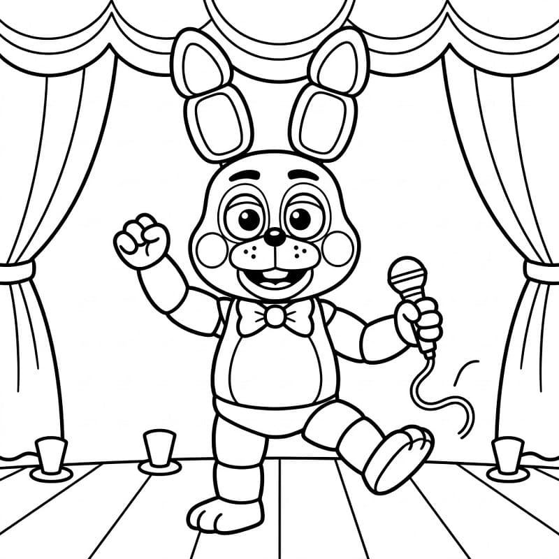 Toy Bonnie Trên Sân Khấu