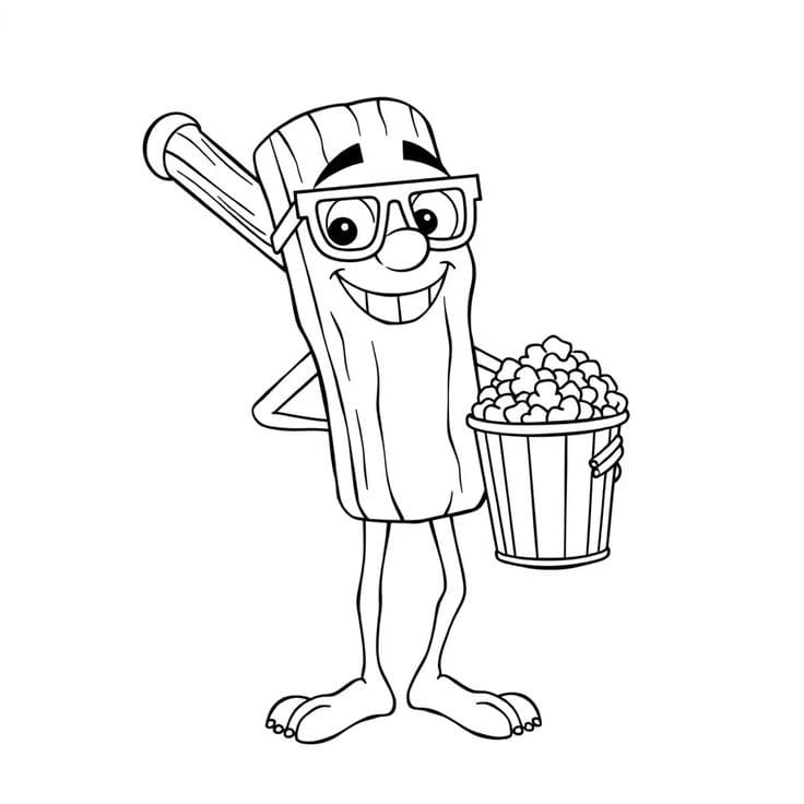 Tung Tung Tung Sahur Với Bỏng Ngô