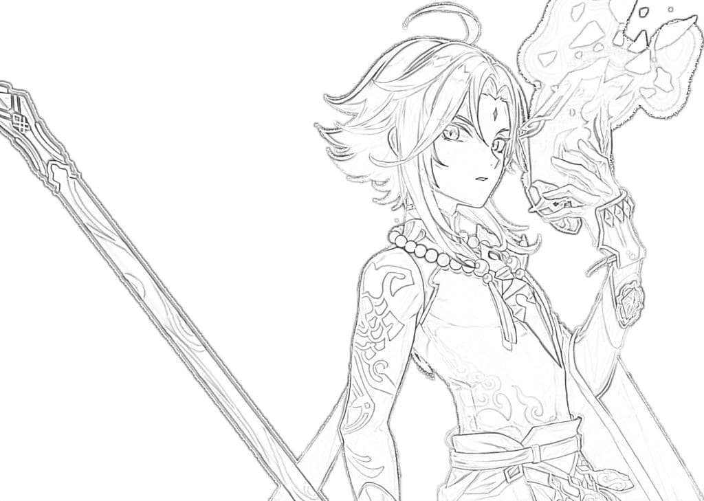 Xiao Trong Genshin Impact