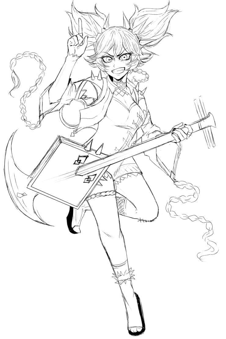 Tô Màu Genshin Impact