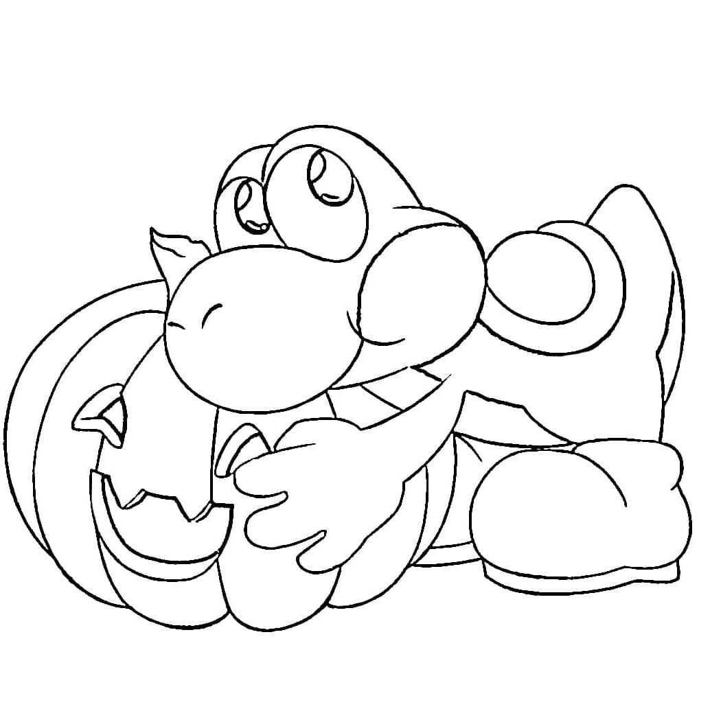 Yoshi Với Quả Bí Ngô