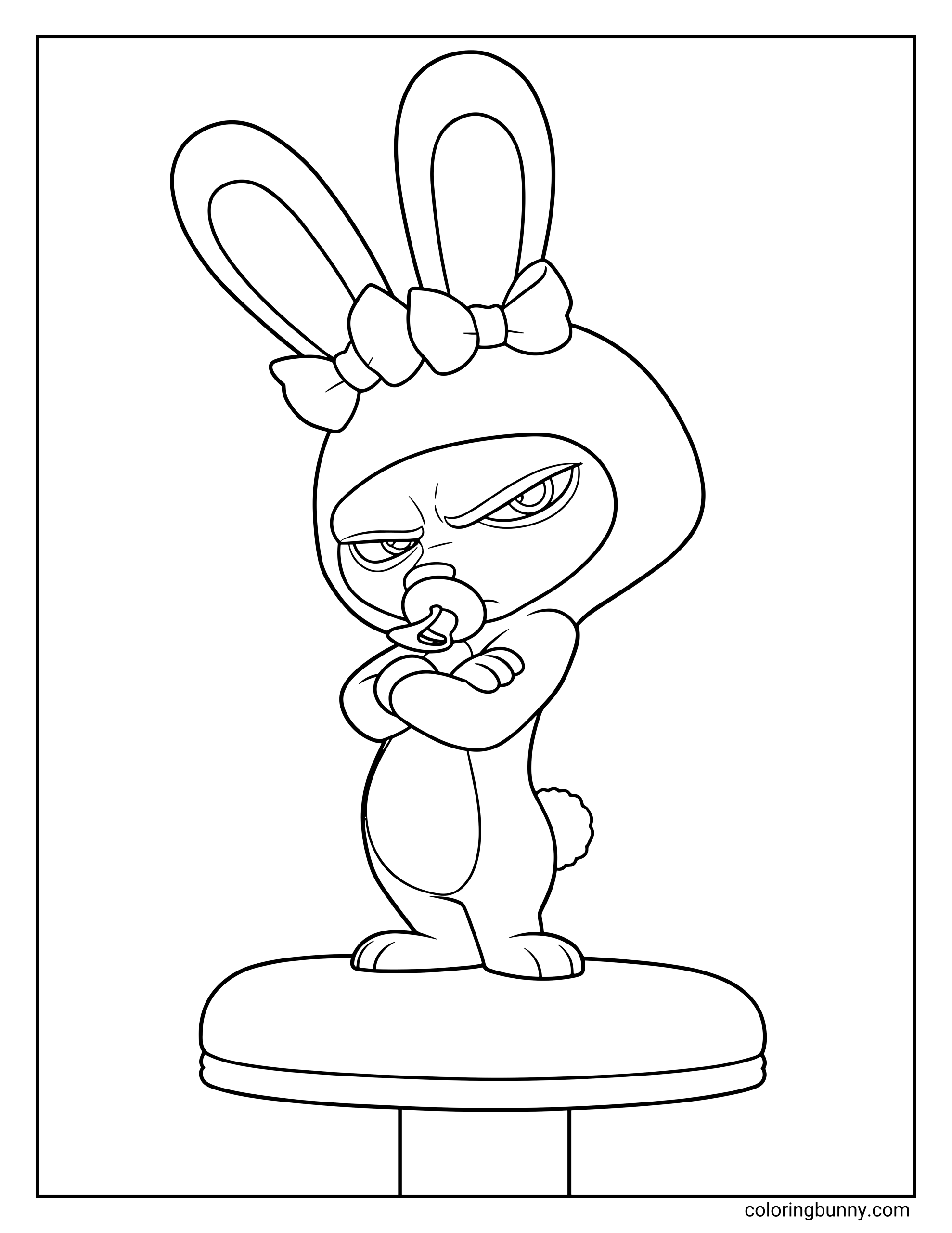 Trang Tô Màu Finnick Zootopia 2