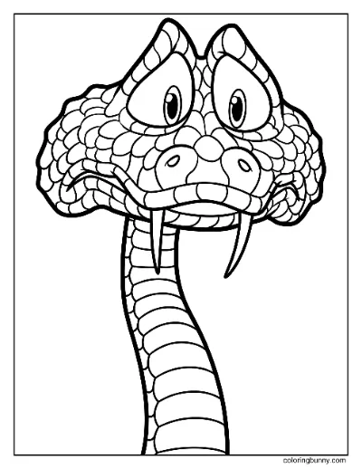 Trang Tô Màu Gary De'Snake Zootopia 2