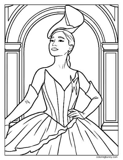 Glinda Nền Hoa Văn Xấu Vì Tốt Trang Tô Màu