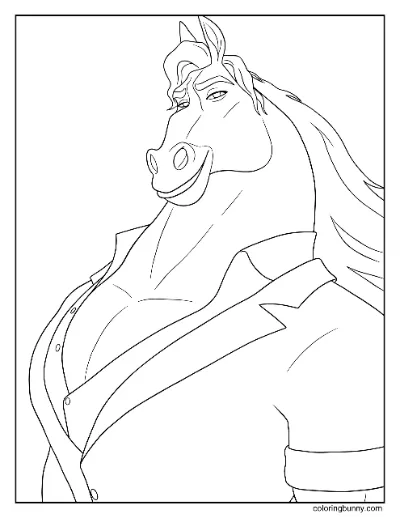 Trang Tô Màu Thị Trưởng Wind Dancer Zootopia 2