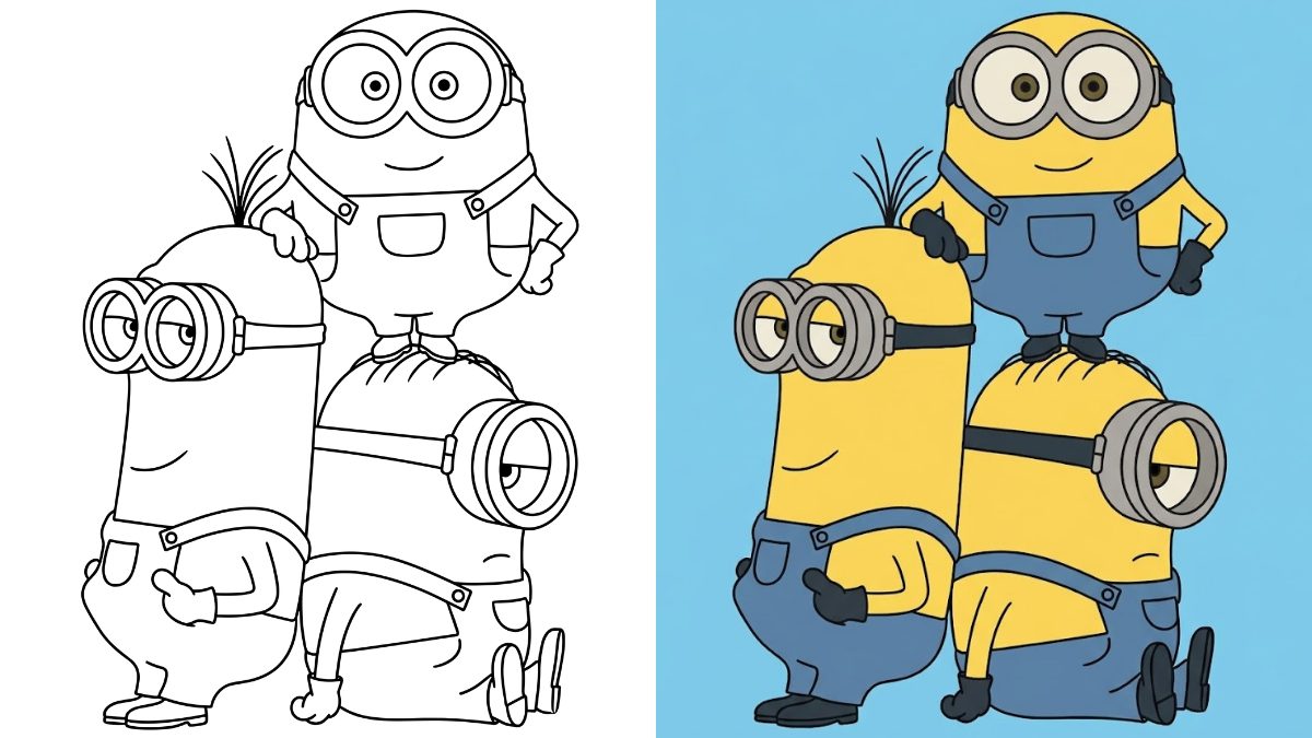 Trang Tô Màu Minions