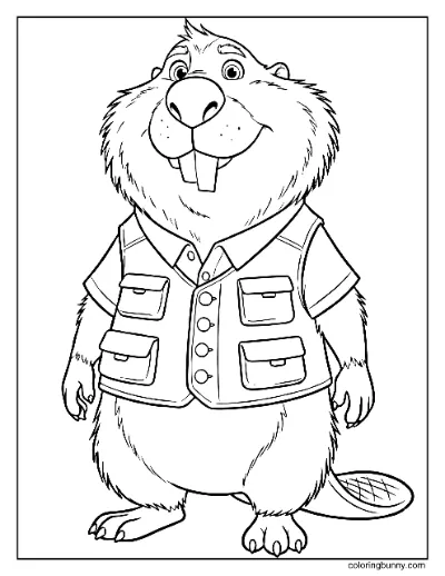 Trang Tô Màu Nibbles Maplestick Zootopia 2