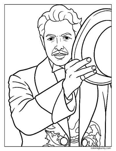 Phù Thủy Xấu Vì Tốt Trang Tô Màu