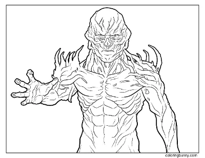 Trang Tô Màu Vecna Stranger Things 5