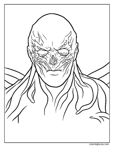 Trang Tô Màu Vecna Stranger Things