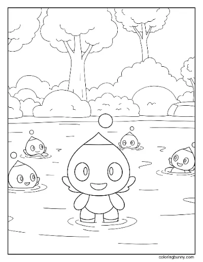 Trang Tô Màu Vườn Chao