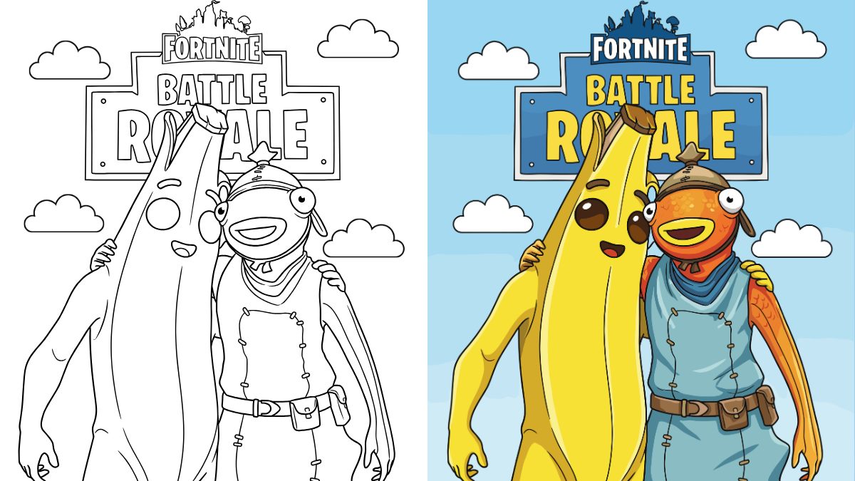 Trang Tô Màu Fortnite